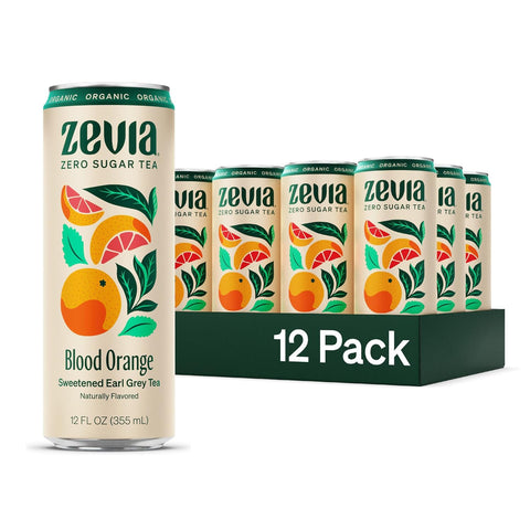 Zevia Zero Sugar Tea, Green Tea, 12 oz Cans (12-Pack) ÃƒÆ’Ã†â€™Ãƒâ€šÃ‚Â¢ÃƒÆ’Ã‚Â¢ÃƒÂ¢Ã¢â€šÂ¬Ã…Â¡Ãƒâ€šÃ‚Â¬ÃƒÆ’Ã‚Â¢ÃƒÂ¢Ã¢â‚¬Å¡Ã‚Â¬Ãƒâ€¦Ã¢â‚¬Å“ Naturally Sweetened, Zero Calorie Sugar Free - Non-GMO Project Verified, Gluten-Free, Vegan