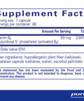 Pure Encapsulations P5P 50 Vitamin B6 60 Capsules