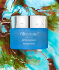 Olivanna Detox Oceanic Marine - Active Charcoal Facial Mask for Blemishes and Breakouts - Rich in Antioxidants Vitamin C and E - 1.6 oz