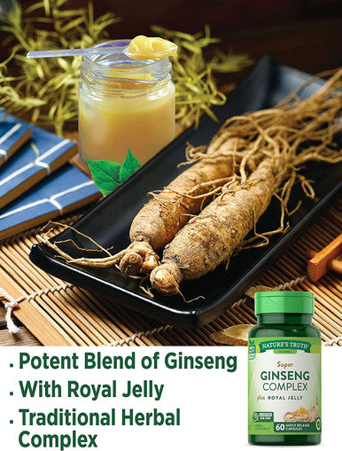 Nature's Truth, Ginseng Complex 800 mg Supplement, 60 Count