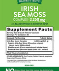 Irish Sea Moss Complex | 90 Capsules | Non-GMO & Gluten Supplement | with Bladderwrack & Burdock Root | by Nature's Truth