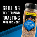 McCormick Grill Mates Seasoning, Montreal Steak, No MSG Added, Gluten Free, No Artificial Flavors, For Transforming Everyday Cuts of Meat and Vegetables into a Grilling Masterpiece, 11.62 oz