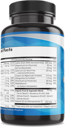 Pure By Nature One-Daily Multivitamin For Men, Immune Support Supplement With Non-Gmo Ingredient, Vitamin & Minerals For Energy, 60 Veggie Capsules