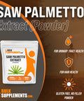 BulkSupplements Saw Palmetto Extract Powder - Saw Palmetto Supplement for Men, from Saw Palmetto Berry - 1g (1000mg) of Saw Palmetto Berry Extract - (1 Kilogram - 2.2 lbs)