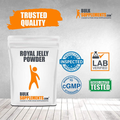 BulkSupplements.com Royal Jelly Powder - Royal Honey - Bee Supplement 250 Grams - 8.8 oz - 250 Servings