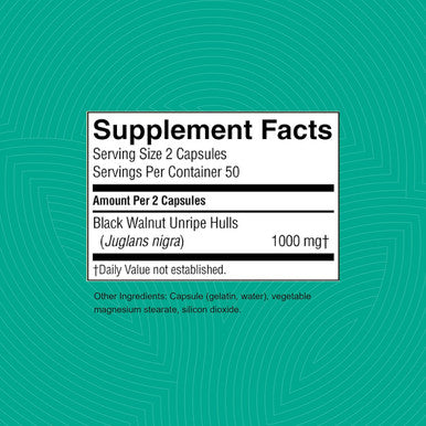 Nature'S Sunshine Black Walnut 100 Capsules