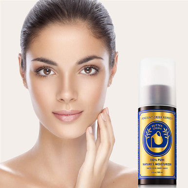 Organic Anti Aging Facial and Body Butter Cream for Dry Skin Face Hair Hands Cuticle Nails. Made of Almond Olive Jojoba Vitamin E Lavender oil. Day and Night Moisturizer for Men and Women
