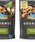 Blue Diamond Almonds, Gourmet Specialty Garlic, Herb, and Olive Oil Flavored Classic Snack Nuts Perfect for Charcuterie, Holidays, Gatherings, or Savory Snack, 5 oz.
