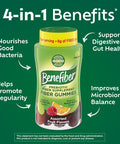 Benefiber Prebiotic Glp 1 Friendly Fiber Supplement Gummies For Digestive Health Assorted 81 Count