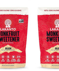 Lakanto Monk Fruit Sweetener All Natural Sugar Substitute, Golden, 28.22 Ounce, 1.76 Pound (Pack of 2)