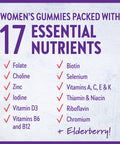 New Chapter Women s 50+ Multivitamin Gummies 66% Less Sugar, Women s Healthy Aging Gummy Vitamins with Vitamin C, B Vitamins & Zinc, Non-GMO, Gluten Free, Berry Citrus Flavored, 90 ct