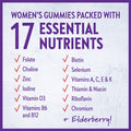 New Chapter Women s 50+ Multivitamin Gummies 66% Less Sugar, Women s Healthy Aging Gummy Vitamins with Vitamin C, B Vitamins & Zinc, Non-GMO, Gluten Free, Berry Citrus Flavored, 90 ct
