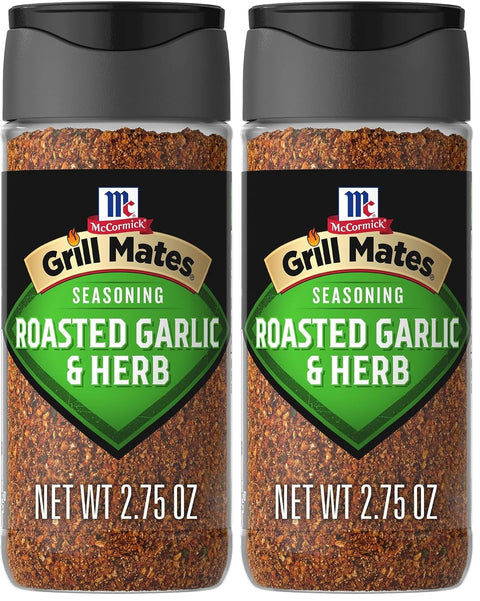McCormick Grill Mates Roasted Garlic & Herb Seasoning, 2.75 oz