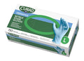 Curad Nitrile Exam Gloves Latex 9.5" Length Large Blue (Pack of 150)