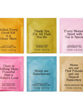 Thoughtfully Gourmet Best Mom Ever Tea Set Tea Sampler Includes 6 Flavors of Tea with Inspirational Quotes Great s for Mom Set of 90