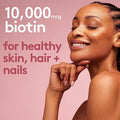 HEAL + CO. Biotin Complex | Biotin, Calcium, Silicon, Magnesium, Vitamin D2 | 10,000mcg Biotin | Supports Skin, Hair & Nail Health | 120 Capsules