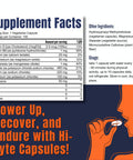 Hi-Lyte Electrolyte Replacement Capsules | Rapid Rehydration Supplement | Vegan, Vegetarian, Keto Friendly | Gentle On Stomach | Magnesium, Potassium, Sodium & Zinc + | 100 Capsules