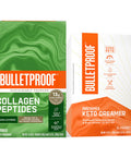 Bulletproof Coffee Duo - Instamix Keto Coffee Creamer With Grass-Fed Ghee And Mct Oil, 14 Pack & Unflavored Collagen Protein With 13G Grass-Fed Collagen Peptides For Skin, Bones, And Joints, 15 Pack