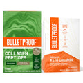 Bulletproof Coffee Duo - Instamix Keto Coffee Creamer With Grass-Fed Ghee And Mct Oil, 14 Pack & Unflavored Collagen Protein With 13G Grass-Fed Collagen Peptides For Skin, Bones, And Joints, 15 Pack