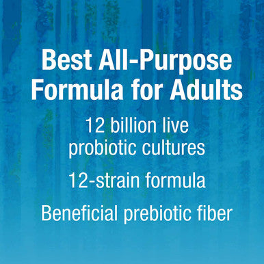 Natural Factors Ultimate Probiotic 12/12 Formula Supplement to Support Digestive Immune Health 12 Billion CFU 60 Capsules 60 Servings