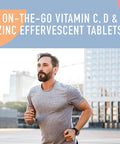 Instant C, D, Zinc Effervescent Tablets - Watermelon Flavour
