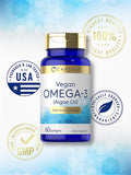 Carlyle Vegan Omega 3 Supplement | 60 Softgels | Non-GMO & Gluten Free | from Algae Oil