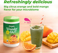 Orgain Organic Wonder Gut Fiber Supplement Powder, 5 In 1 Blend With 1 Billion Probiotics, Greens, Vitamin C, Adaptogens For Gut Health And Immune Support, Non-Gmo, Orange Mango, 7.05 Oz
