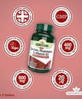 Calcium, Magnesium & D3 90 Tablets. Suitable for Vegans.