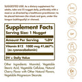 Solgar Vitamin B12 1000 Mcg 100 Nuggets