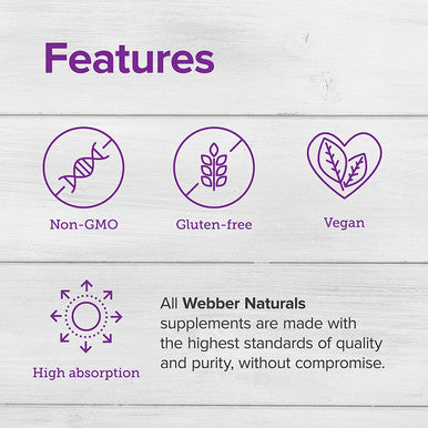 Webber Naturals Zinc Citrate 50 mg 240 Tablets Highly Absorbable for Immune Skin and Prostate Support of Dairy and Gluten Vegan