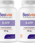 5-HTP 100mg (240 Capsules) (120 x 2) - No Stearates or Flow Agents - Gluten Free - Non GMO