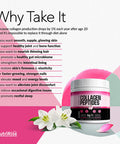 Collagen InstaSorb Peptides - Superior Mixability & Enhanced Absorption: Nails + Hair Growth - Keto Protein Powder, Joint Supplement, Soothes Digestion - Gluten Free Grass-Fed Pasture Raised