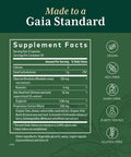 Gaia PRO Daytime HPA - Adaptogen & Nervine Supplement for & Adrenal Health Support - Ashwagan, Organic Holy Basil, Oats, Rhodiola & Schisandra - 60 Vegan Liquid Phyto-Capsules (30 Servings)