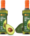 BetterBody Foods Refined Avocado Oil, Non-GMO Cooking Oil, Kosher, Keto and Paleo Diet Friendly, Frying, Baking, Avocado Oil, 500 mL, 16.9 Fl Oz