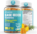 Envycure Sugar Free Magnesium Glycinate Gummies 400Mg With Ashwagandha B1 B3 Rhodiola Rosea & Saffron For Support Rest Mood & Calm Magnesium Gummies For Adults Chewable Magnesium Supplement Vegan 120Ct