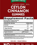 Ceylon Cinnamon Gummies | 2000mg | 60 Count | Vegan, Non-GMO & Gluten Supplement | Sugar | by Nature's Truth