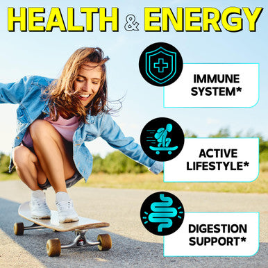 Dedicad 4-In-1 Nattokinase 2000 Fu, Turmeric, Bromelain, Serrapeptase - Body Balance, Circulation Health & Immune System - 120