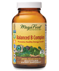 MegaFood, Balanced B Complex, Promotes Healthy Energy Levels, Multivitamin Dietary Supplement, Gluten Free, Vegan, 90 Tablets