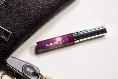 Give Me Lip Liquid Lipstick - Colored Pigments, Water & Smudge Proof, Lightweight. Created by Celebrity Makeup Artist. Vitamin E & Avocado Oil. Cruelty Free, Vegan, Made in USA (Good Behavior)