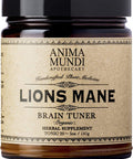 Anima Mundi Lions Mane Brain Tuner Mushroom Powder - Organic Lions Mane Powder for Cognitive Support - Lions Mane Extract Powder - Organic Mushroom Powder Supplement - Organic Mushrooms (5oz / 141g)