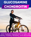Built Nature Glucosamine Chondroitin With Msm, Turmeric, Boswellia - Advanced Joint Support, High Potency Antioxidant & Inflammatory Response, Comfort For Back, Knees, Hands, Non Gmo, 60 Extended Delivery Capsules