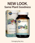 Garden of Life Organics Whole Food Multivitamin For Men 40+ 60 Tablets Vegan Mens Multi For Health Well-Being Certified Organic Whole Food Vitamins Minerals For Men Over 40 Mens Vitamins