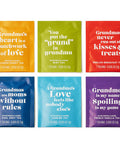 Thoughtfully Gourmet Love You Grandma Tea Set Tea Sampler Includes 6 Flavors of Tea with Inspirational Quotes Great Grandma s Set of 90