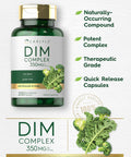 Carlyle DIM Supplement | 350mg | 200 Count | Vegetarian Non-GMO & Gluten Complex