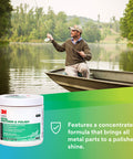 3M Metal Restorer And Polish 09019 18 Oz Paste