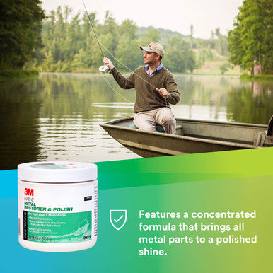 3M Metal Restorer And Polish 09019 18 Oz Paste