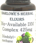 Barlowe's Herbal Elixirs DIM Bio-Available Complex - 60 425mg VegiCaps - Stearate Free, Glass Bottle!