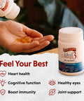 Barlean'S Ideal Omega 3 Fish Oil Supplement 1000 Mg Softgels Pharmaceutical Grade Epa & Dha For Brain Joint & Heart Health Orange Flavor 60 Ct