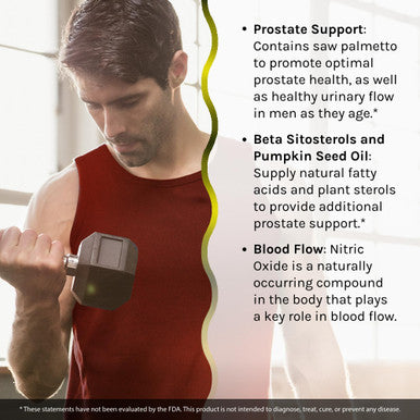 Irwin Naturals Prosta-Strong Red With Nitric Oxide Boosters - Prostate Health Support - Saw Palmetto Lycopene Pumpkin Seed & More - 80 Liquid Softgels