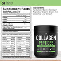 Sports Research Collagen Powder Supplement Vital for Healthy Joints Bones Nails Hydrolyzed Protein Peptides Great Keto Friendly Nutrition for Men Women Mix in Drinks Matcha 10.16 Oz